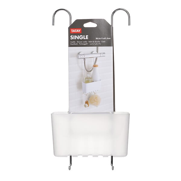 Valet de Douche TATAY 1 Niveau Standard Single Glacé Bricorama