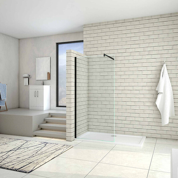 Paroi De Douche Pivotante Repliable Largeur 105 Cm Hauteur 200 Cm