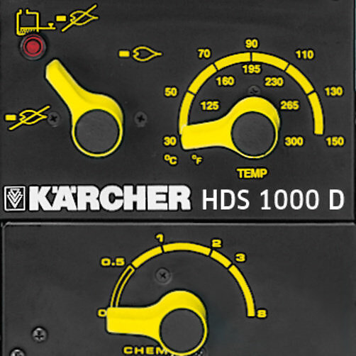 KARCHER - Nettoyeur haute pression à eau chaude moteur Honda essence 210bar débit 900L/h HDS 1000 Be Karcher - large