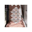 EIFFEL ART CONSTRUCTION - ART NOUVEAU - UNI CORAL PINK - Carrelage 20x20 cm aspect vieilli rose - vignette