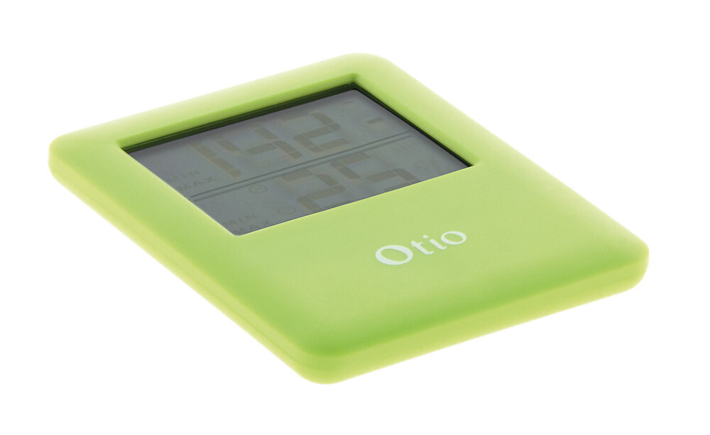 OTIO - Thermomètre / Hygromètre intérieur magnétique - Vert - Otio - large