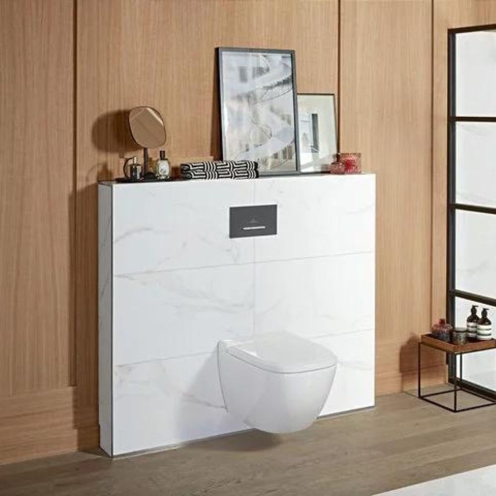 Cuvette WC sans bride Villeroy , modèle suspendu, avec DirectFlush