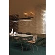 EIFFEL ART CONSTRUCTION - Carrelage mur effet zellige doré 6,5x26,6 cm CROMIA26 ORO - vignette