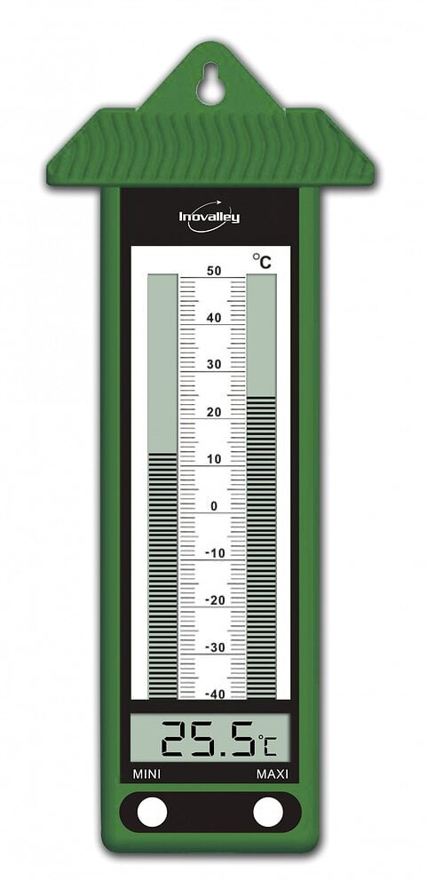 Thermomètre hygromètre intérieur magnétique rose – OTIO - Mr.Bricolage