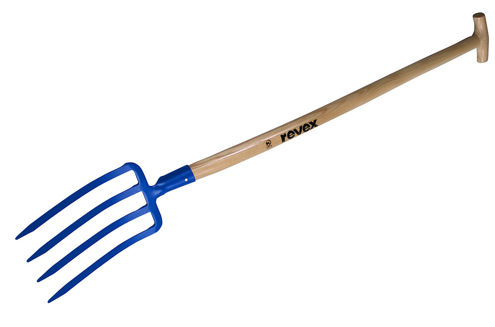 REVEX Fourche b&ecirc;che 4 dents 30cm em b&eacute;quille 
