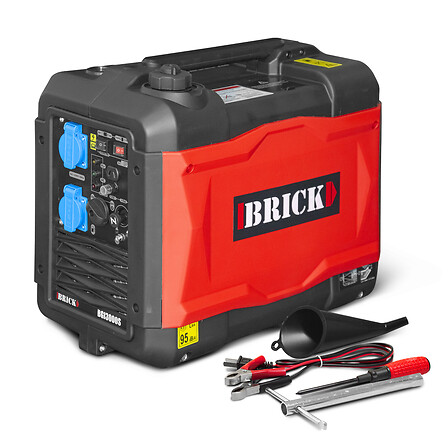 BRICK - Groupe électrogène inverter silencieux max 2900W - 2 prises - Brick - vignette