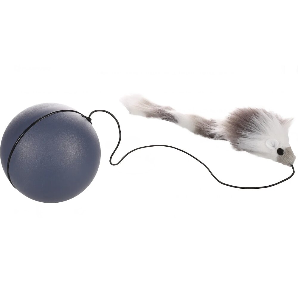 jouet électronique balle automatique avec souris pour chat