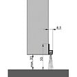 ELLEN - PLINTHE BROSSE  IBS 3118135 ALU  EN 3M - vignette