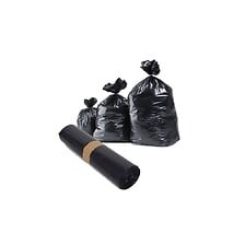 Poubelle De Jardin 80 Litres Noire 38 X 38 X H65 Cm Couvercle à