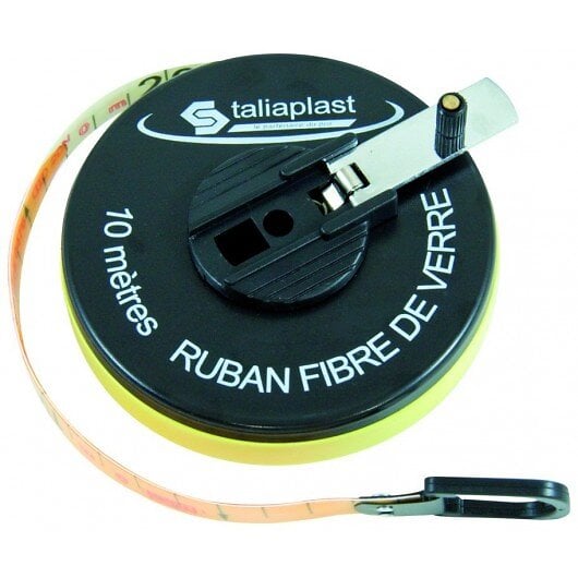 TALIAPLAST - Décamètre ruban fibre boitier abs - large