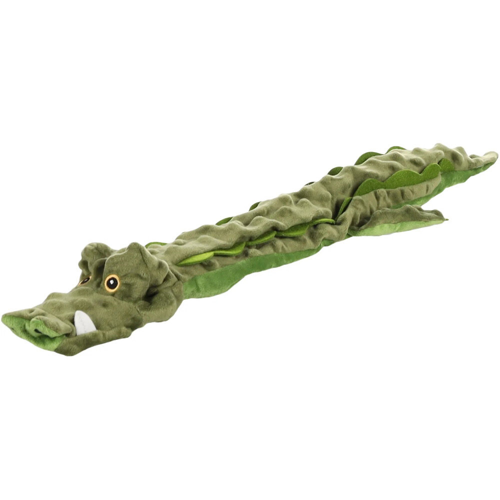 jouet crocodile ruben vert 60 cm pour chien