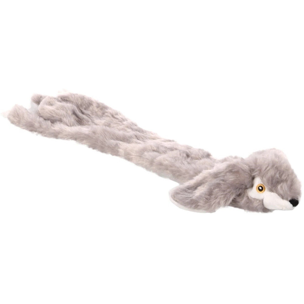 jouet lapin alisa gris 55 cm pour chien