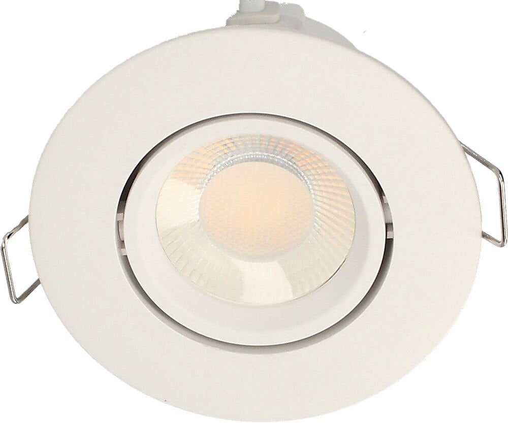 Spot LED Encastrable Rond BLANC 18W - Blanc Froid 6000K - 8000K - SILAMP :  : Luminaires et Éclairage