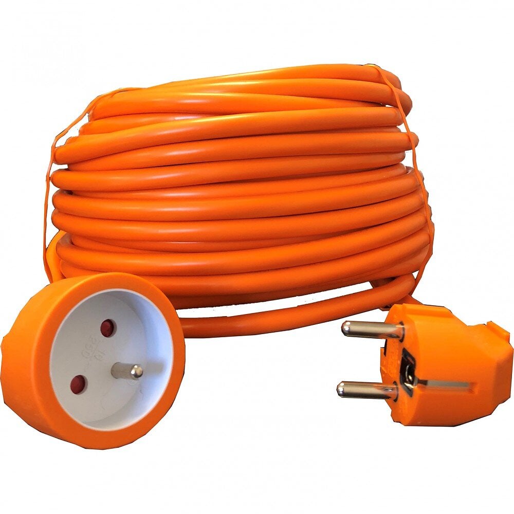 Rallonge électrique 10m de câble H07RN-F 3G2,5 avec prise à clapet (IP44)