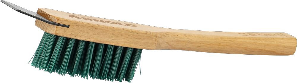 CENTRALE BRICO - Brosse de nettoyage avec racloir pratique pour matériel de jardinage - large