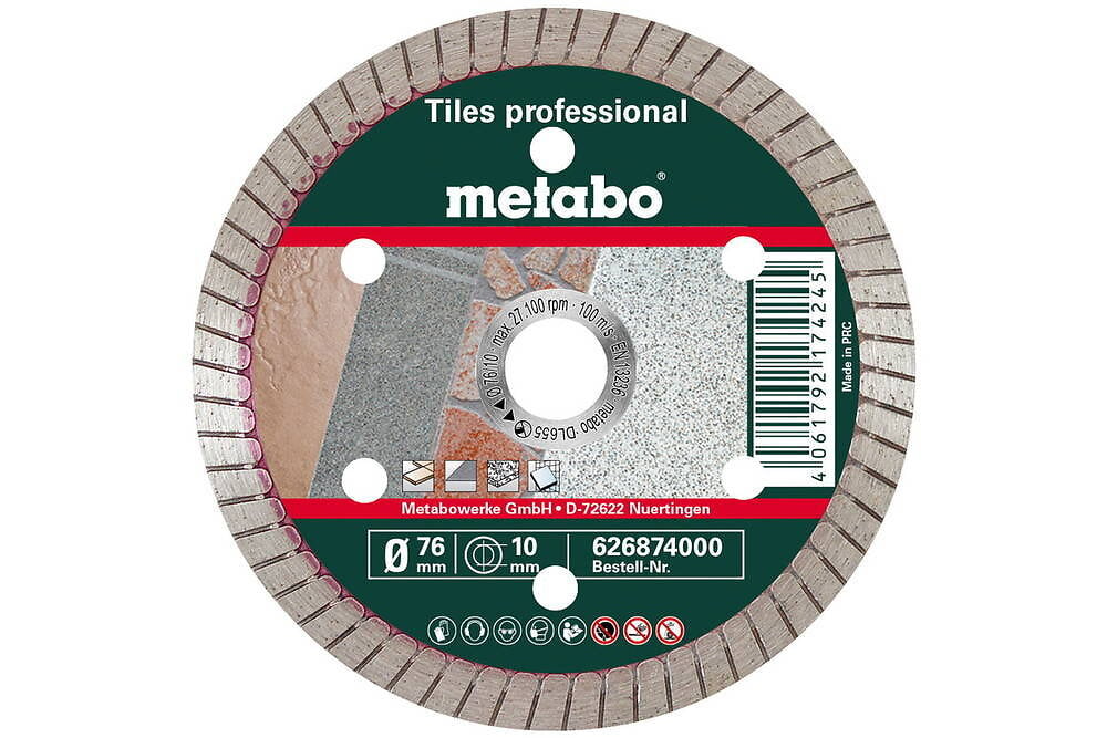 METABO Disque à lamelles 125 mm P 40, corindon de zirconium SP (623147000)