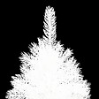 VIDAXL - vidaXL Arbre de Noël artificiel avec LED Blanc 240 cm - vignette