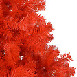 VIDAXL - vidaXL Arbre de Noël artificiel avec LED et boules Rouge 120 cm PVC - vignette