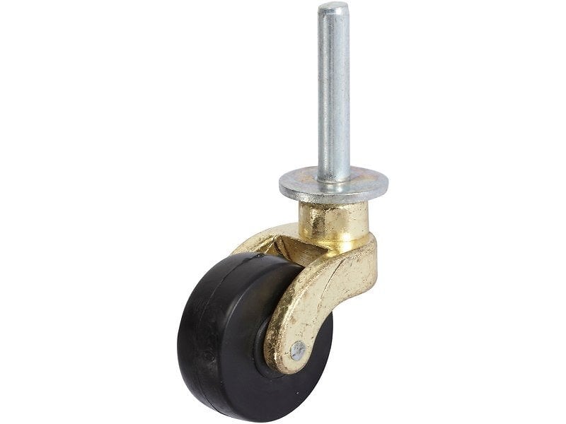 Roulette pivotante avec frein, charge lourde ø125mm - Provence Outillage
