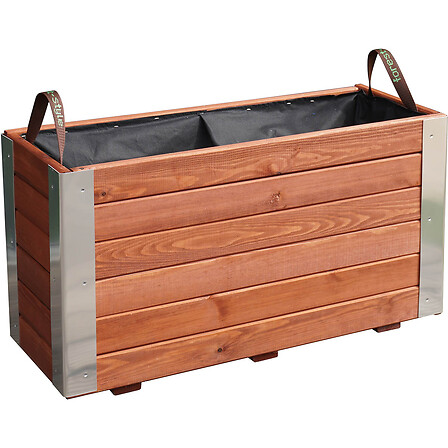 FOREST STYLE Bac Bambou coloris teck 72 litres Classe 3