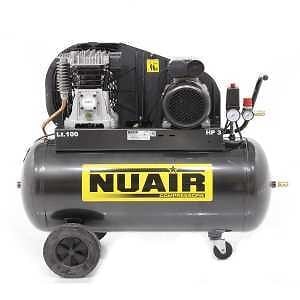 NUAIR - NUAIR - Compresseur 100 litres - 2CV - 15 M3/H - 142200NU - large