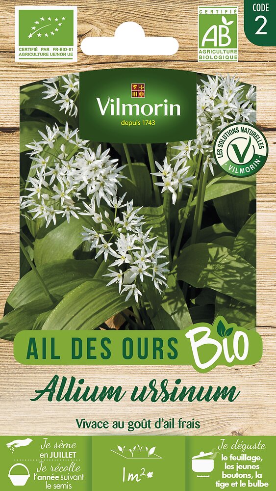 VILMORIN - Ail des ours bio Vilmorin - large
