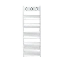 Sèche-serviette Purline Radiateur sèche-serviettes électrique avec étagère  noir 55W NTW-09 Noir