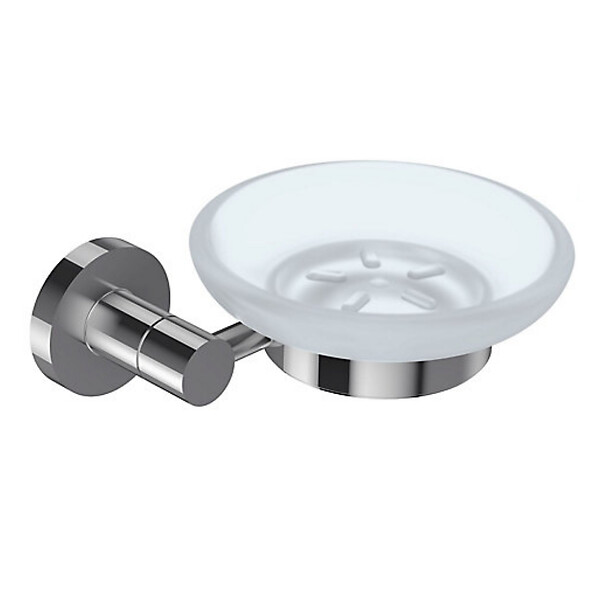 Porte savon JACOB DELAFON Eo Classique Forme circulaire Chrome Brico Cash