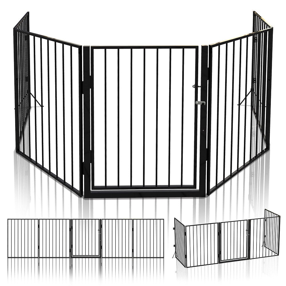Barrière de Sécurité porte et escalier 100-108cm blanc