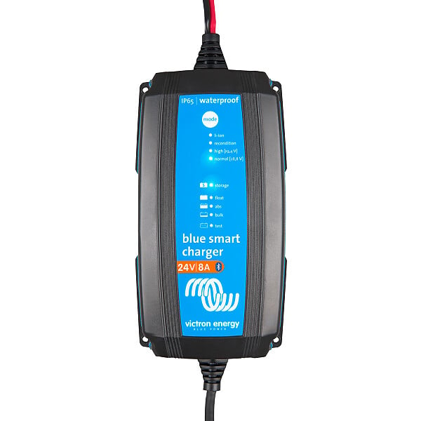 Chargeur de batterie au plomb et lithium-ion Blue Smart IP65 24/8 ET 24/5A  + connecteurs CC - VICTRON (Ampérage : 13A)