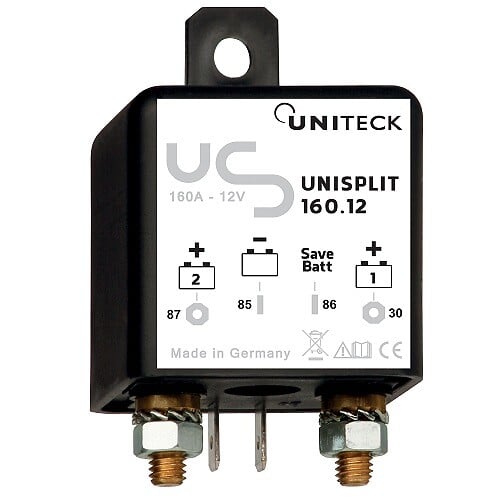 UNITECK UNIBAT 100.12 GEL Batterie 12V 100Ah Verbraucherbatterie  Versorgungsbatterie