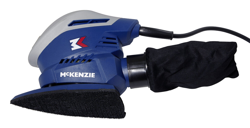 MC KENZIE - Ponceuse vibrante filaire triangulaire 100 W - multifonction - large