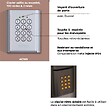 AIPHONE - Clavier saillie métal injecté, rétro éclairé, 100 codes & 2 relais - vignette