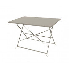 Table pliante Bistro 110x70cm Mastic