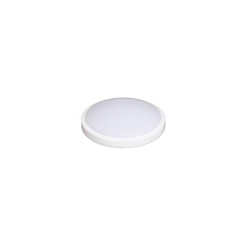 plafonnier led - blanc - 18w - 4000k - à détecteur - non dimmable