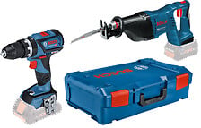 BOSCH Pack 2 outils 18 V (GSB18V-60C/GSA 18V-LI) (sans batterie ni  ...