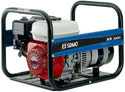 SDMO - Sdmo - Groupe électrogène de chantier 3000W moteur Honda GX200 - HX 3000 C SDMO - large
