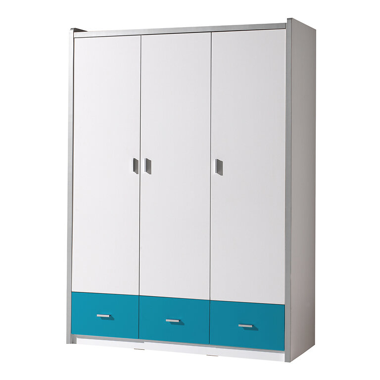 Armoire 3 portes Bonny Turquoise