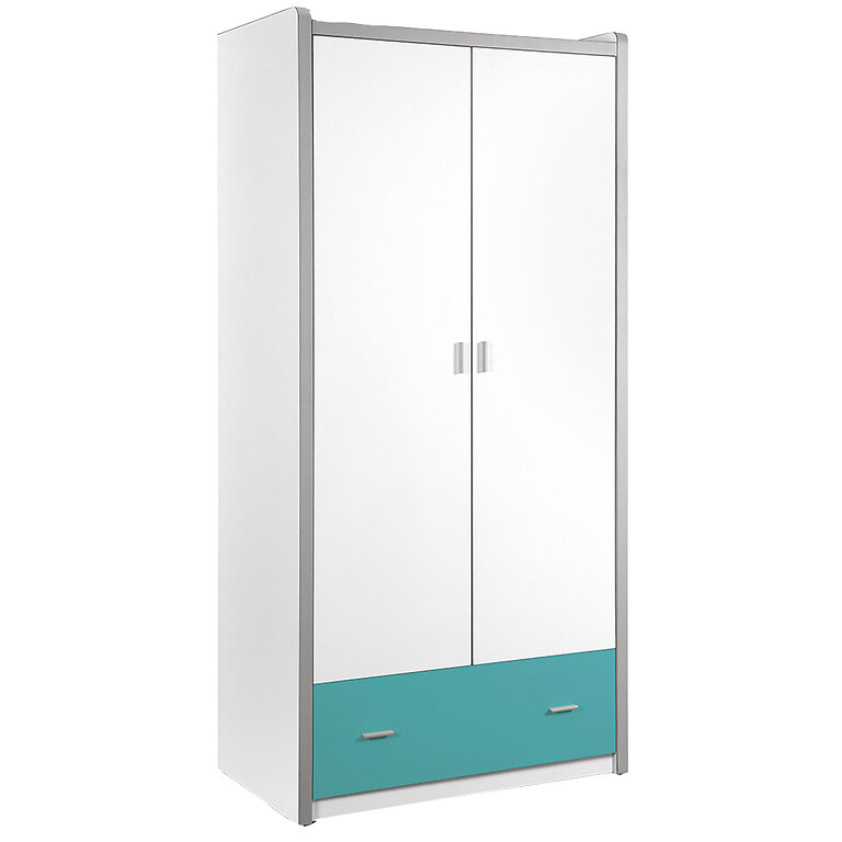 Armoire 2 portes Bonny Turquoise