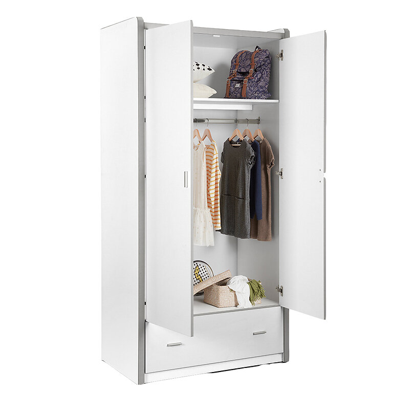 Armoire 2 portes Bonny Turquoise