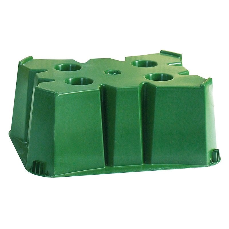 FITT Support pour cuve &agrave; eau cylindrique vert 350L 