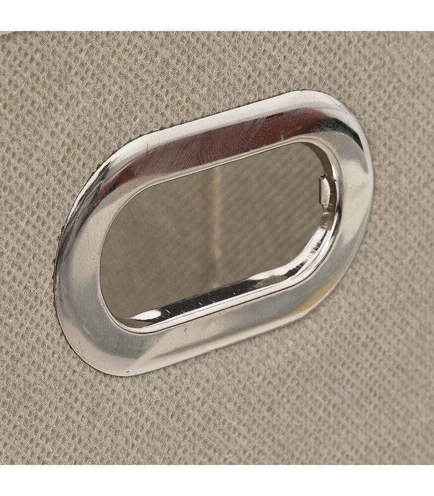 Boîte De Rangement Pliable - 31 X 31 Cm - Gris - Maison