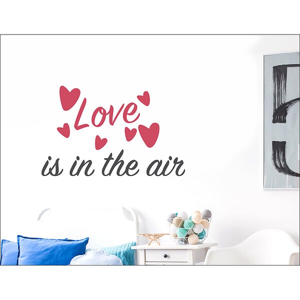 Décorez votre salon ou chambre avec des beaux stickers romantiques