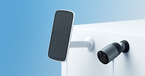 Kit camera sur batterie EB3 3MP + panneau solaire