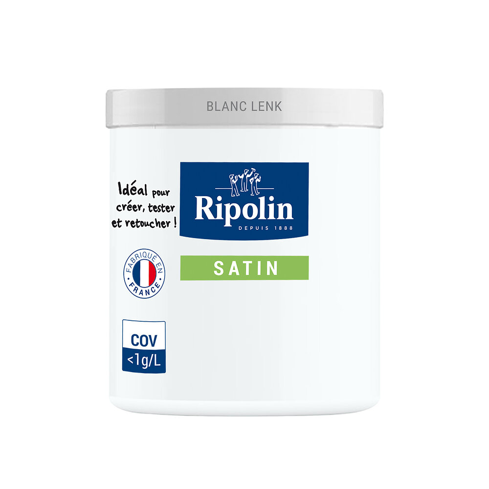 RIPOLIN - RIPOLIN 18 testeur sat blanc lenk 0,075l - large