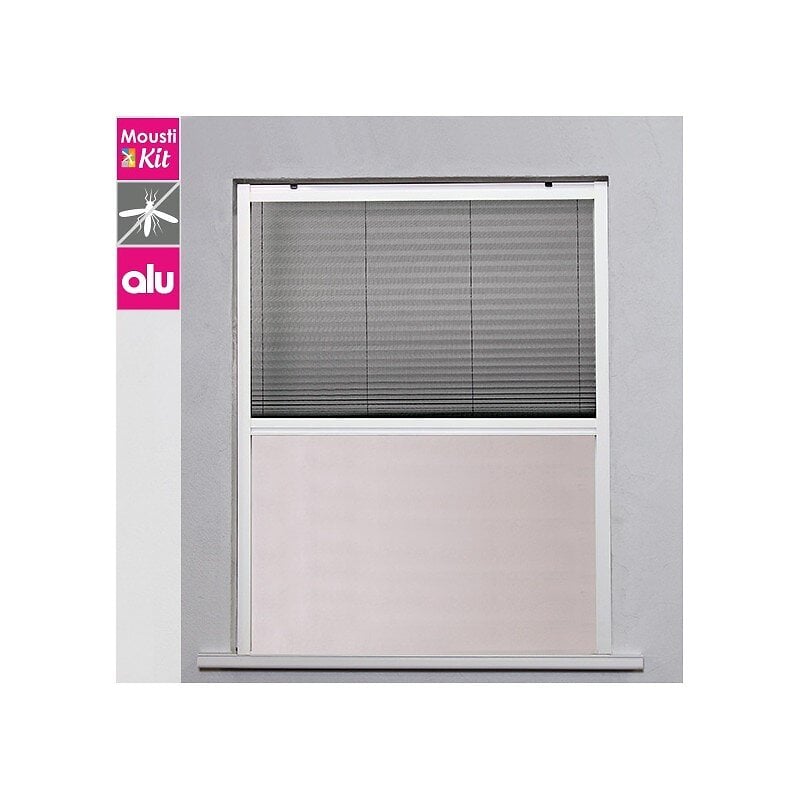 Moustiquaire Pour Porte-Fenêtre À Enroulement Latéral Moustikit H.230 X  L.140 Cm