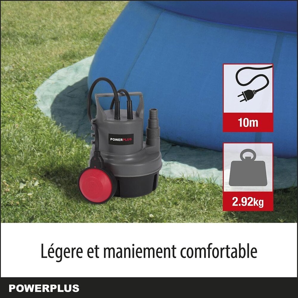 Powerplus Pompe Eau Lectrique Powew Pompe Eau Submersible