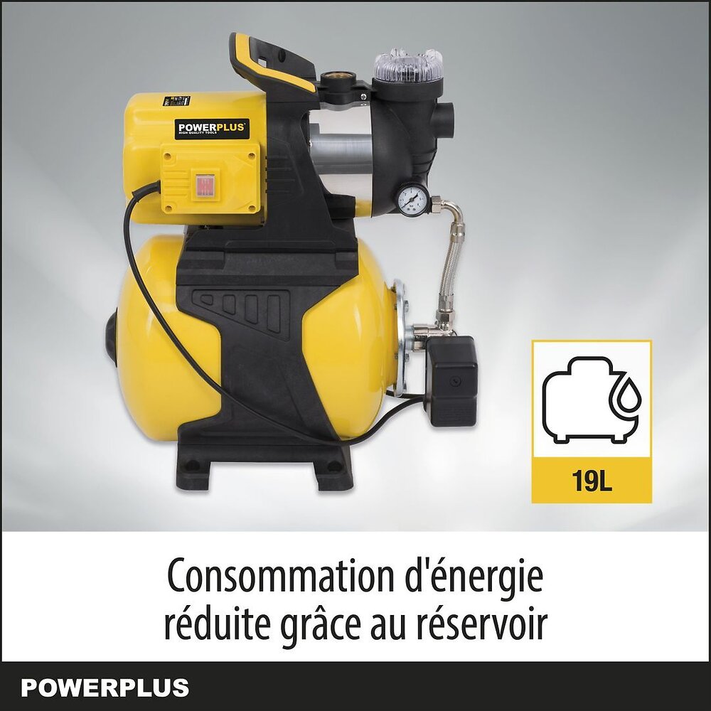 Powerplus Pompe Eau Lectrique Powxg Pression De W