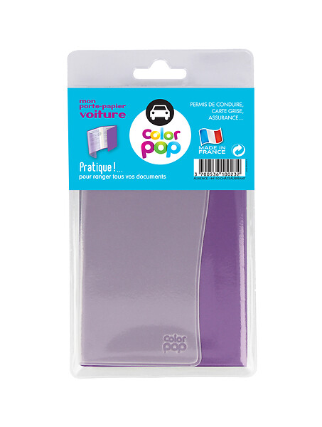 Porte-monnaie Gris à Scratch Color Pop - PU Compact, 8x11 Cm, Idéal Pour Pièces Et Cartes