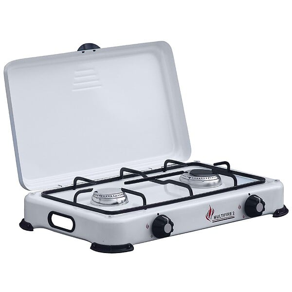 ALPINA - Plaque de cuisson induction 3500w 2 feux alpina blanche réchaud  double thermostat réglable 60 à 240°c Pas Cher